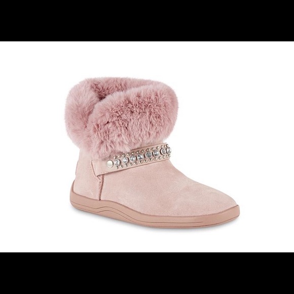 Canyon River Blues Shoes - Canyon River Blues Anita Suede COzy Bootie - Pink